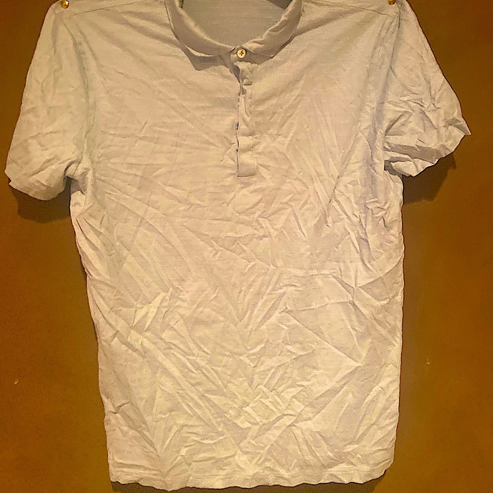 Fitted Casual Button Down Tee - image 3
